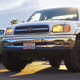 My 2000 Tundra at Jonathan Ward’s Toyota-perfecting facility. 338,000 miles and going strong here. (Photo Credit: Andrew Collins)